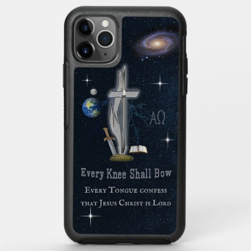 Every knee shall bow  OtterBox symmetry iPhone 11 pro max case