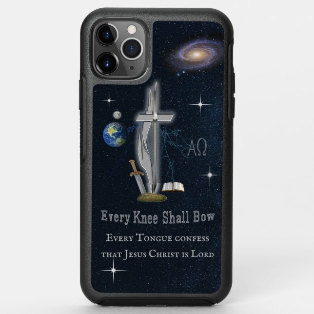 Every knee shall bow  otterbox iPhone case (Back)