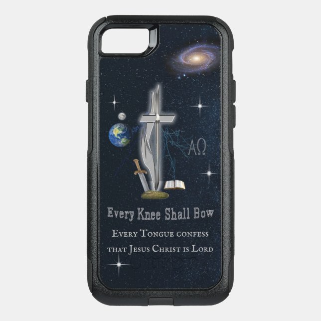 Every knee shall bow  otterbox iPhone case (Back)