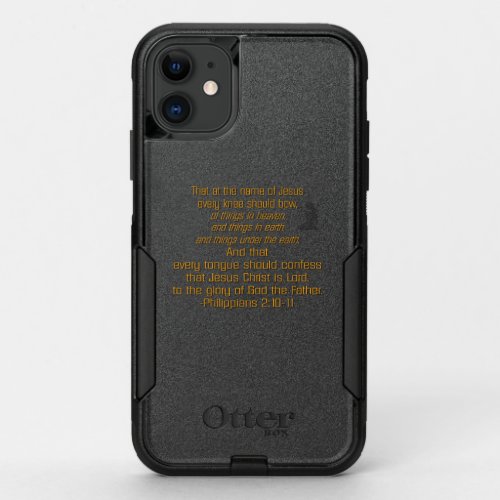 Every Knee Should Bow OtterBox Commuter iPhone 11 Case