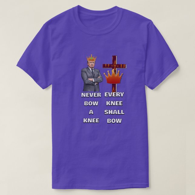 EVERY KNEE SHSLL BOW T-Shirt (Design Front)
