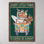 Every Little thing is gonna be alright vintage Poster
