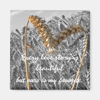 Every love story is Beautiful Quote Magnet