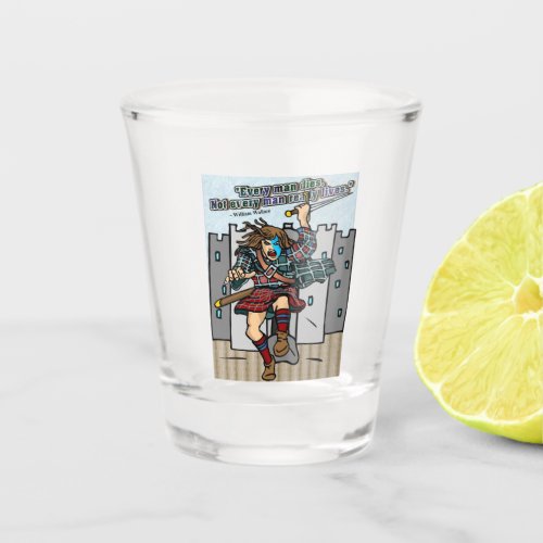 Every Man Dies Not Every Man Really Lives quote Shot Glass