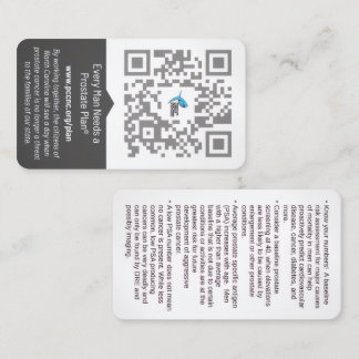  Every Man Needs a Prostate Plan​® Business Card