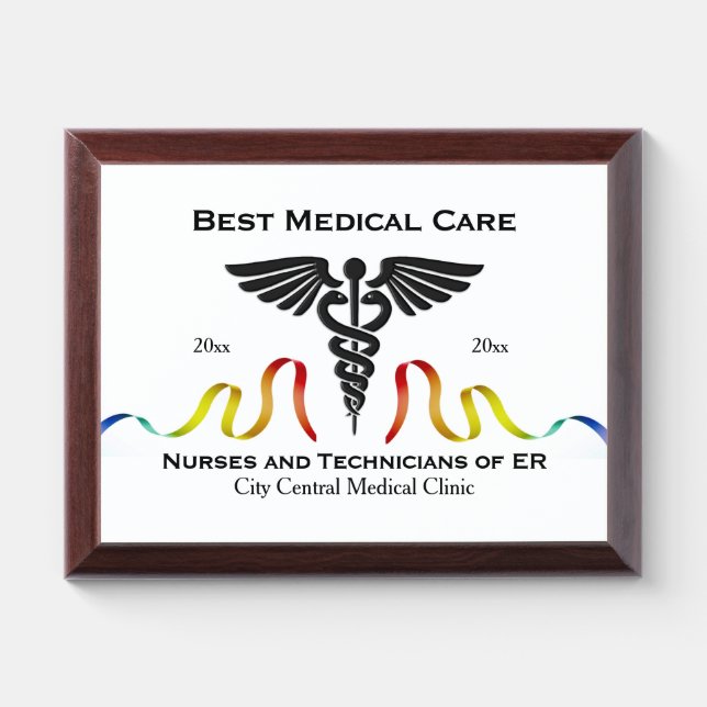 Every Medical Provider Deserves an Award Plaque (Horizontal)