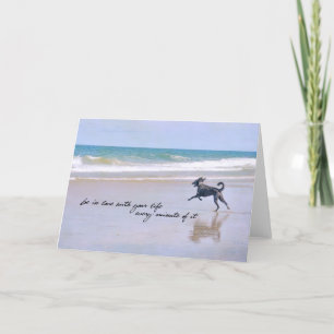 EVERY MINUTE Greeting Card