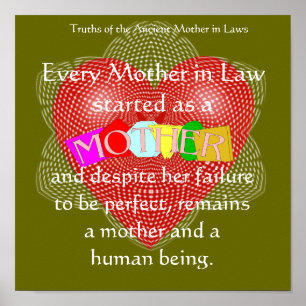 Every Mother in Law started as a Mother . Poster