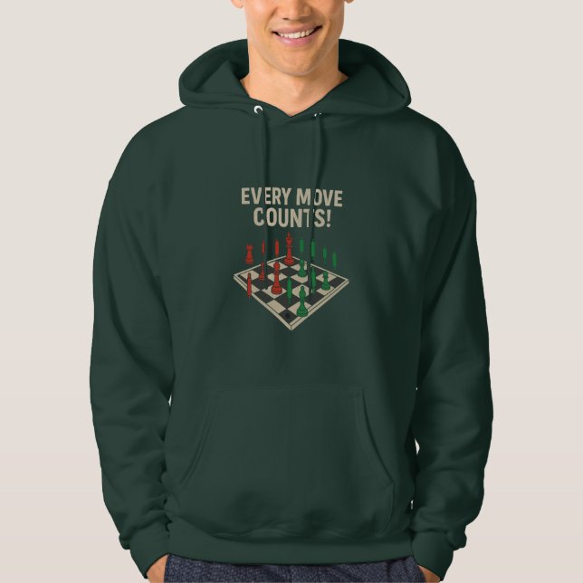 Every Move Counts – Trading Hoodie for Crypto (Front)