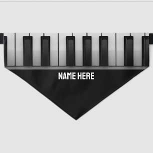 Every name has its own melody pet bandana collar