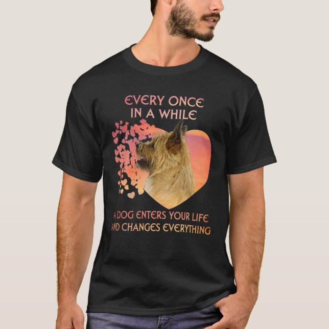 Every Once In A While A Cairn Terrier Enters You L T-Shirt (Front)