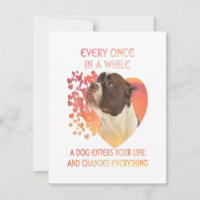 Every Once In A While A Dog Enters You Life