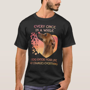 Every Once In A While A Greyhound Enters You Life T-Shirt
