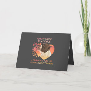 Every Once In AWhile Dog Enters Your Life America Holiday Card