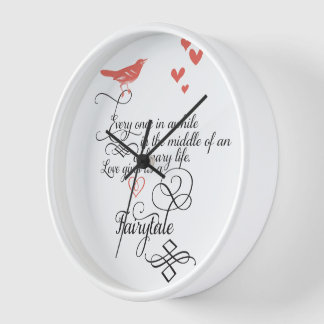 Every once in awhile in an ordinary life. clock