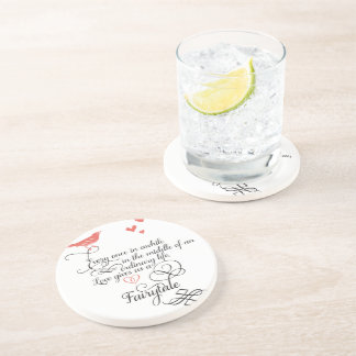 Every once in awhile in an ordinary life. sandstone coaster