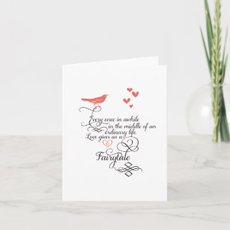 Every once in awhile in an ordinary life Thank You Card