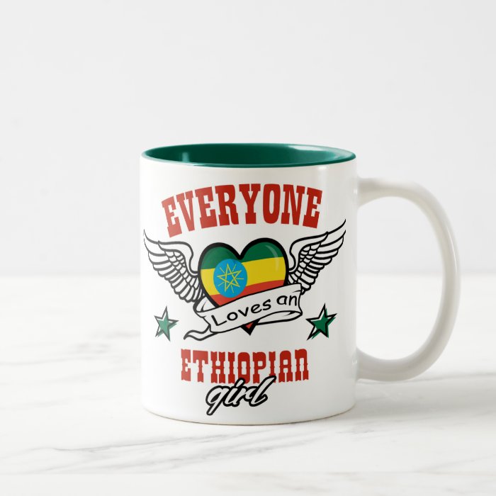 Every one loves an Ethiopian girl Coffee Mug