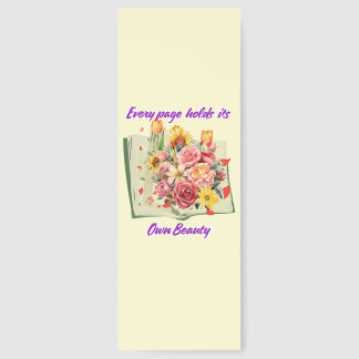 Every Page Has Its Own Beauty Bookmarks