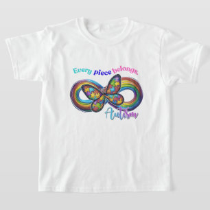 Every Piece Shines – Autism Butterfly Tee