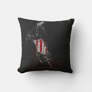 Every Point Matters Tennis Typography Throw Pillow