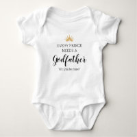 Every Prince Needs A Godfather Baptism Proposal