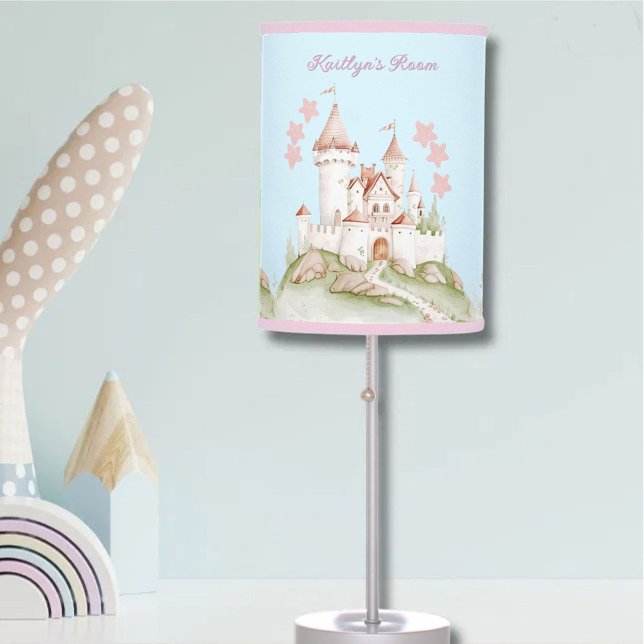 Every Princess Deserves a Castle Girl's Room Table Table Lamp (Creator Uploaded)