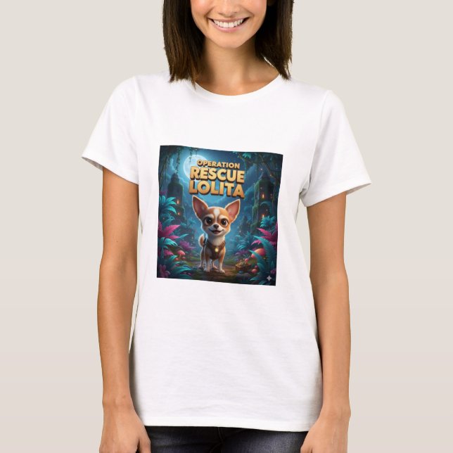 Every rescue has a story-and this one has the cute T-Shirt (Front)