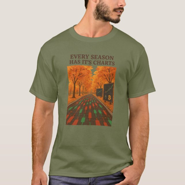 Every Season Has Its Charts - Autumn Trader T-Shirt (Front)