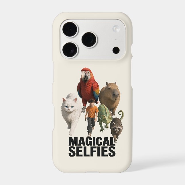 Every Selfie is a Magical Encounter iPhone Case (Back)