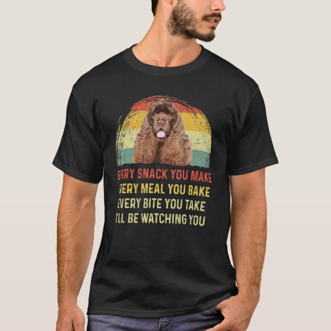Every Snack You Make American Cocker Spaniel Mom D T-Shirt (Front)