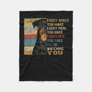 Every snack you make every meal you bake fleece blanket