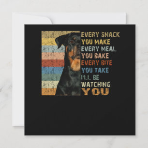 Every snack you make every meal you bake invitation