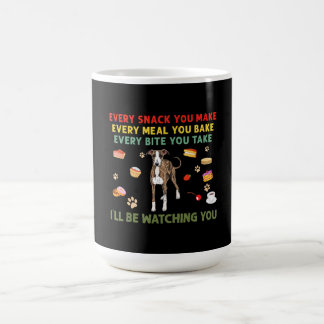 Every snack you make every meal you bake italian g coffee mug