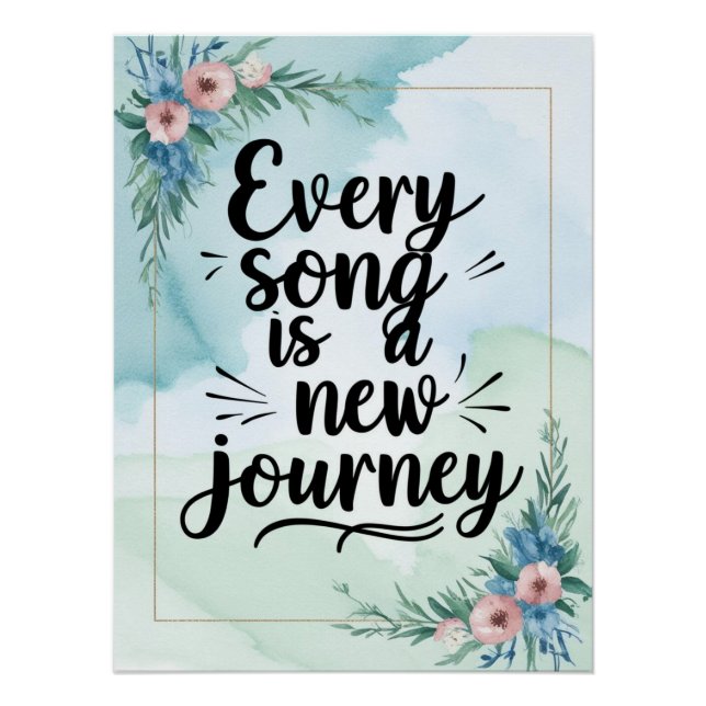 Every Song Is A New Journey option 3 Poster (Front)