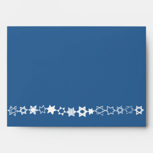 EVERY STAR IS UNIQUE Bar Mitzvah Invitation Envelope