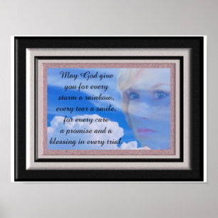 Every storm a rainbow - art print