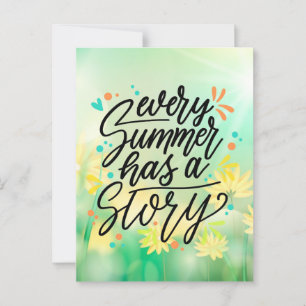 Every Summer Has A Story -23431 Postcard