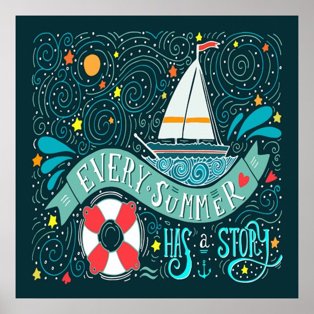 Every Summer Has a Story Poster (Front)