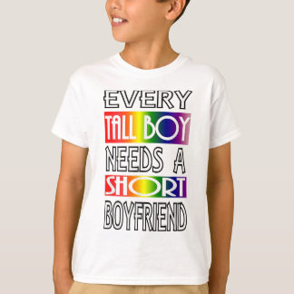 Every Tall Boy LGBTQ Pride Gay Men Gay Pride  Gay  T-Shirt