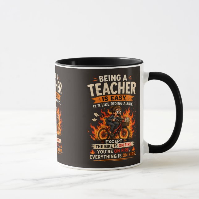 Every Teacher Will Understand This 😂🔥 Mug (Right)