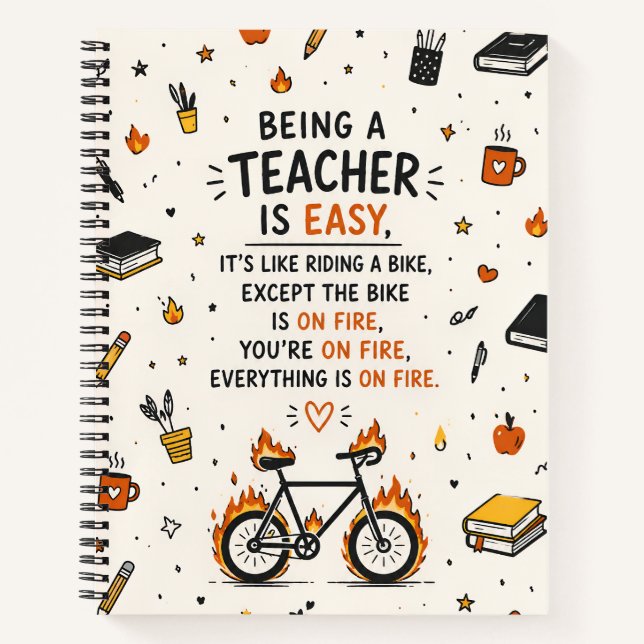 Every Teacher Will Understand This 😂🔥 Notebook (Front)