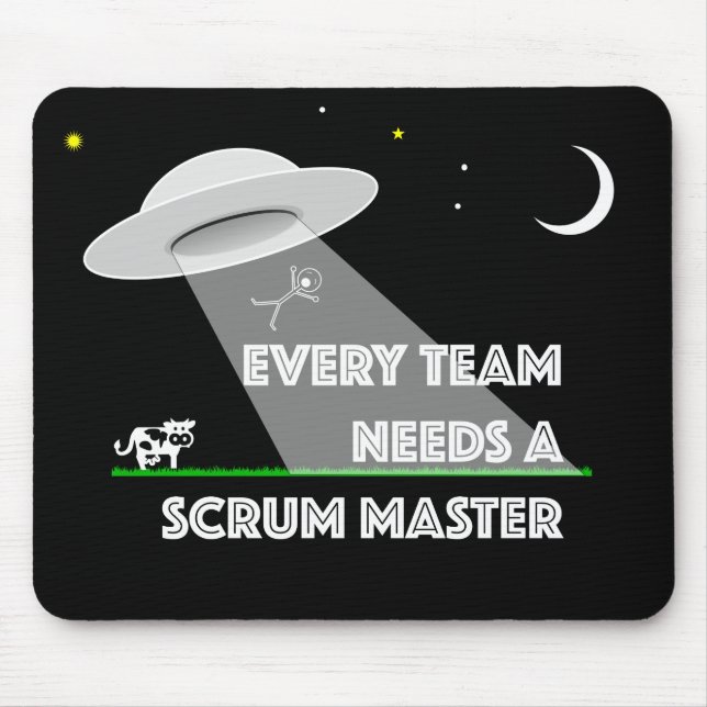 Every Team Needs A Scrum Master - Mousepad (Front)