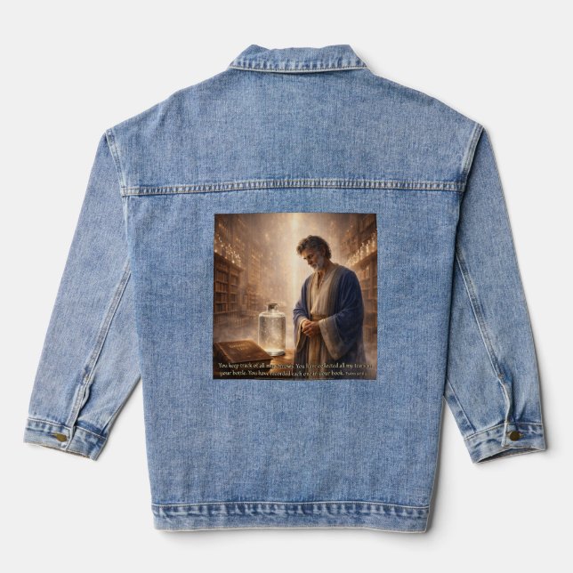 Every Tear Remembered  Denim Jacket (Back)