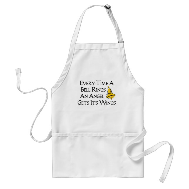 Every Time a Bell Rings Adult Apron (Front)