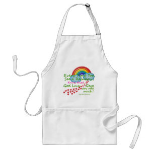 Every time You see A Rainbow Adult Apron