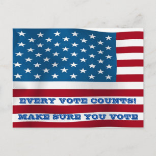Every Vote Counts - Postcard