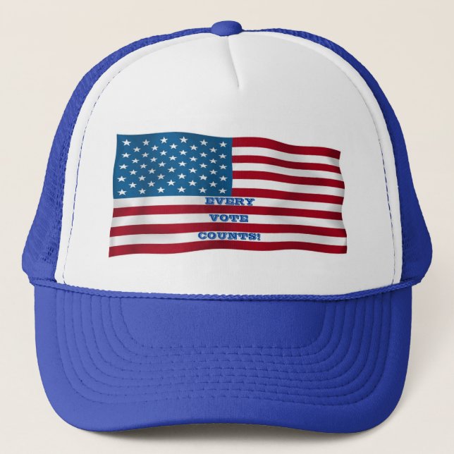 Every Vote Counts! - Trucker Hat (Front)