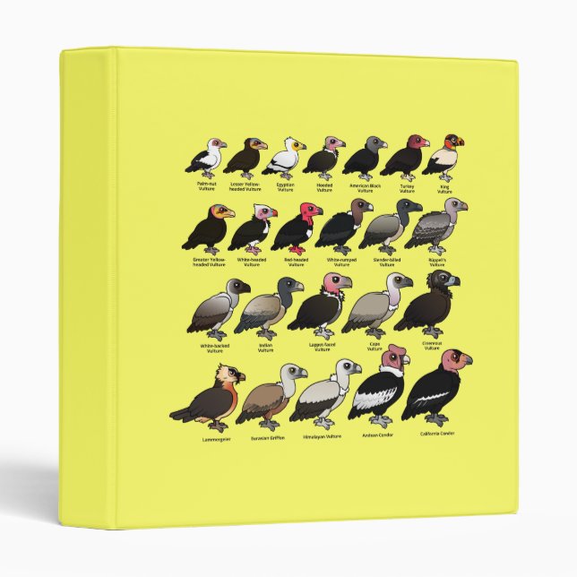 Every Vulture 3 Ring Binder (Front/Spine)