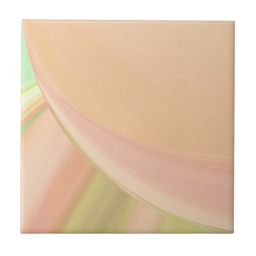 Every Which Way Peach Ceramic Tile